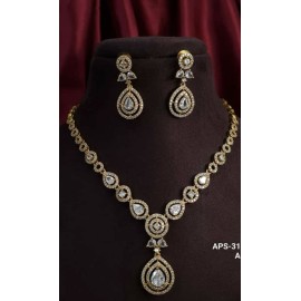 Diamond Necklace Set 