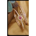 Rose Gold Diamond Bracelets Design C