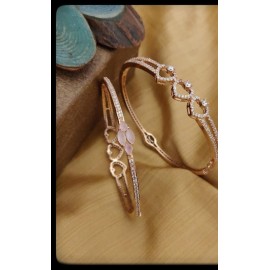 Rose Gold Diamond Bracelets Design H