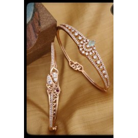 Rose Gold Diamond Bracelets Design M
