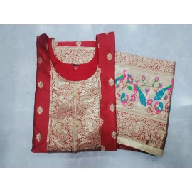 Traditional Kurti & Dupatta Set 