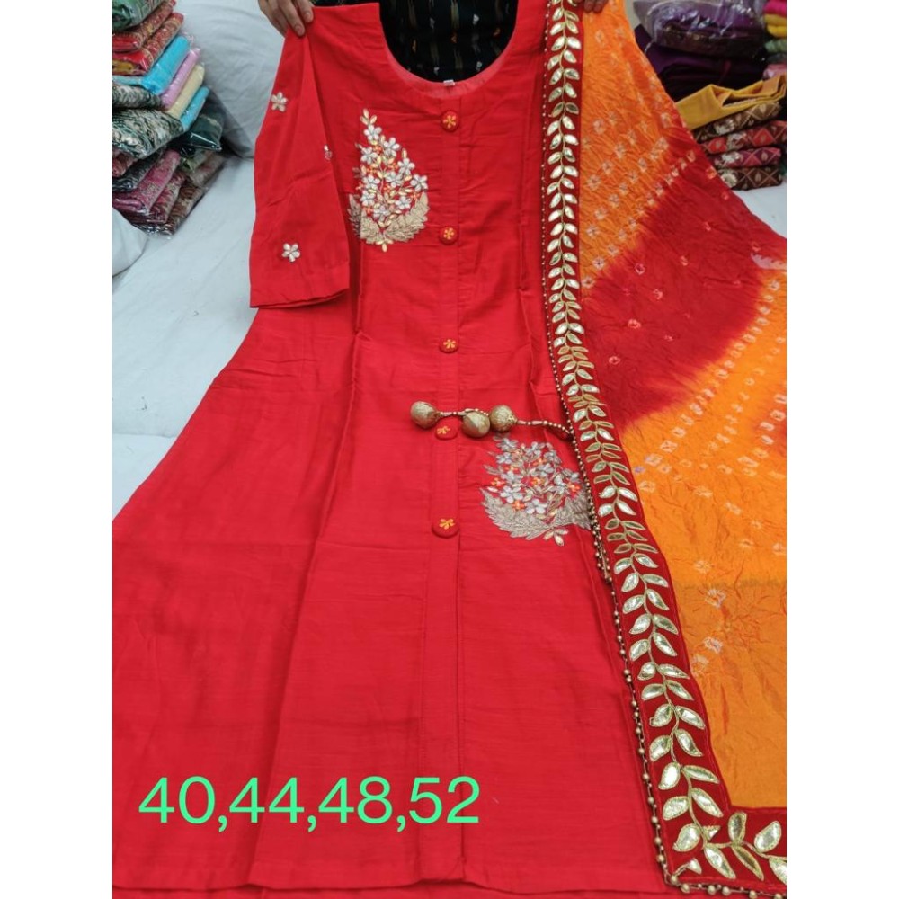 Banglori Fancy 2 Buta Design With Side Latkan Kurti 