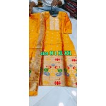 Pure Jacquard Silk Print Kurti With Dupatta  Set 