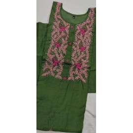 Dyeable Chanderi Kurtis 