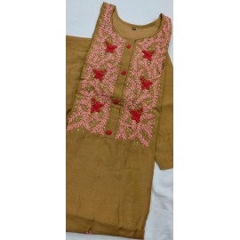 Dyeable Chanderi Kurtis 