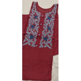 Dyeable Chanderi Kurtis 