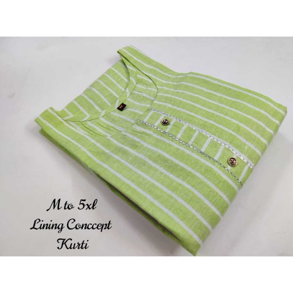 Lining  Conccept  Kurti 