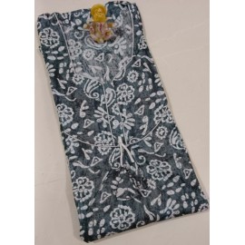 Best Cotton Nighties  XL Size With Tow Button Pattern 