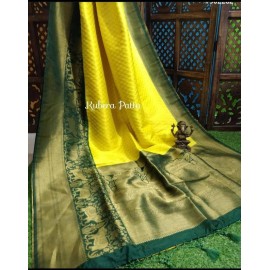 Soft Lichi Silk Zari Weaving Saree 