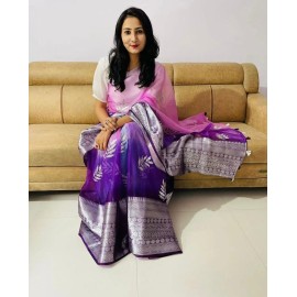 Kanchipuram Orgenza Jacquard Sarees 