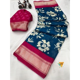 Binny Creap Sarees 