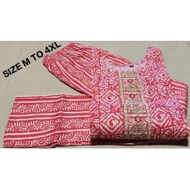 Embroidery Work Kurti with Pant 