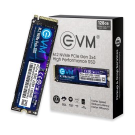 EVM Internal SSD Interface PCle Gen 3x4 Fast Performance, Ultra Low Power Consumption NVME PCIe SSD (EVMNV/128GB, Black, 128GB)