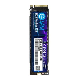 EVM M.2 NVME 512GB PCIE Next-gen 3D TLC NAND Internal SSD - 1800MB/s Read, 1400MB/s Write, 3X Fast Performance Ultra Low Power Consumption (EVMNV-512GB, Black)