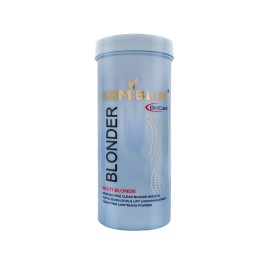Gemblue Biocare Blonder Powder Multi Techniques Hair Lightening | Upto 8 Levels Lighter Than Your Natural Shade | Suitable for All Hair Types (400)