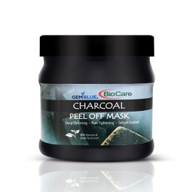 Gemblue Biocare Charcoal Peel of MASK 500 ML for Face and Body Care