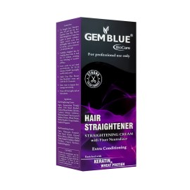 Gemblue Biocare Hair Straightener Cream Professional Salon Hair Straightener with Neutralising Cream | Suitable for All Hair Types | for Both Men & Women (60 gm Pack of 1)