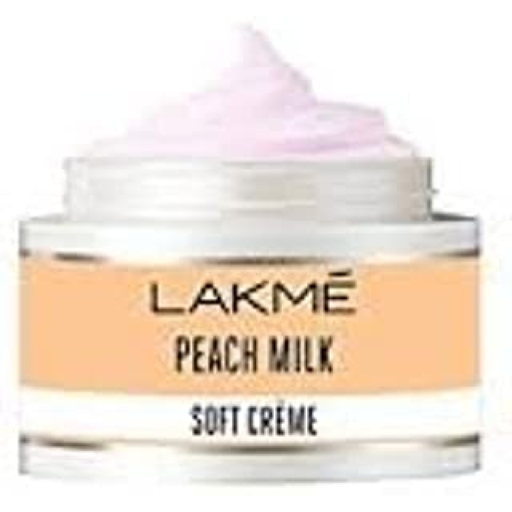 Lakme Peach Milk Soft Crème Moisturizer 50g-Pack of 2