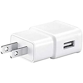 Samsung Wall Charger for Phone or Other Smartphones - Non-Retail Packaging - White