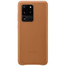 Samsung Galaxy S20 Ultra Leather Cover - Brown (EF-VG988)