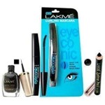 LAKMÃ‰ Combo Of Eyeliner And Eyebrow, Black, Matte Finish