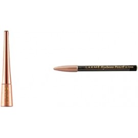 Lakme 9 to 5 Impact Eye Liner, Black, 3.5ml & Lakme Eyebrow Pencil, Black, 1.2g