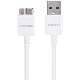 Samsung USB 3.0 Data Cable for Galaxy Note 3 (White, ET-DQ10Y0WE)