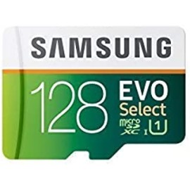 Samsung 128GB EVO Select Micro SDXC Memory Card, 80MB/s (MB-ME128DA/AM)