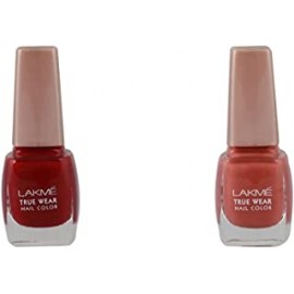 Lakme True Wear Nail Color, Reds and Maroons D417, 9 ml & Lakme True Wear Nail Color, Shade N237, 9 ml