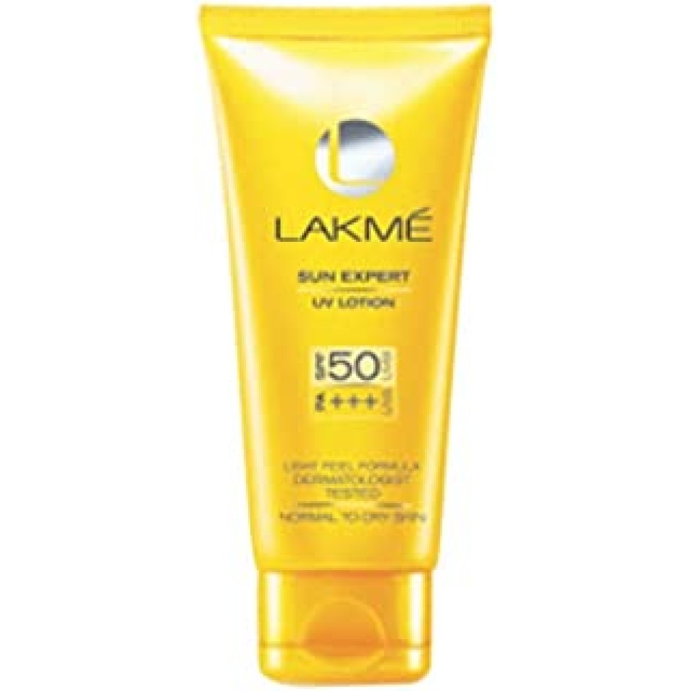 LAKMÉ Sun Expert SPF 50 PA++ Ultra Matte Lotion Sunscreen, Blocks Upto 97% Harmful Sunrays, 100 ml