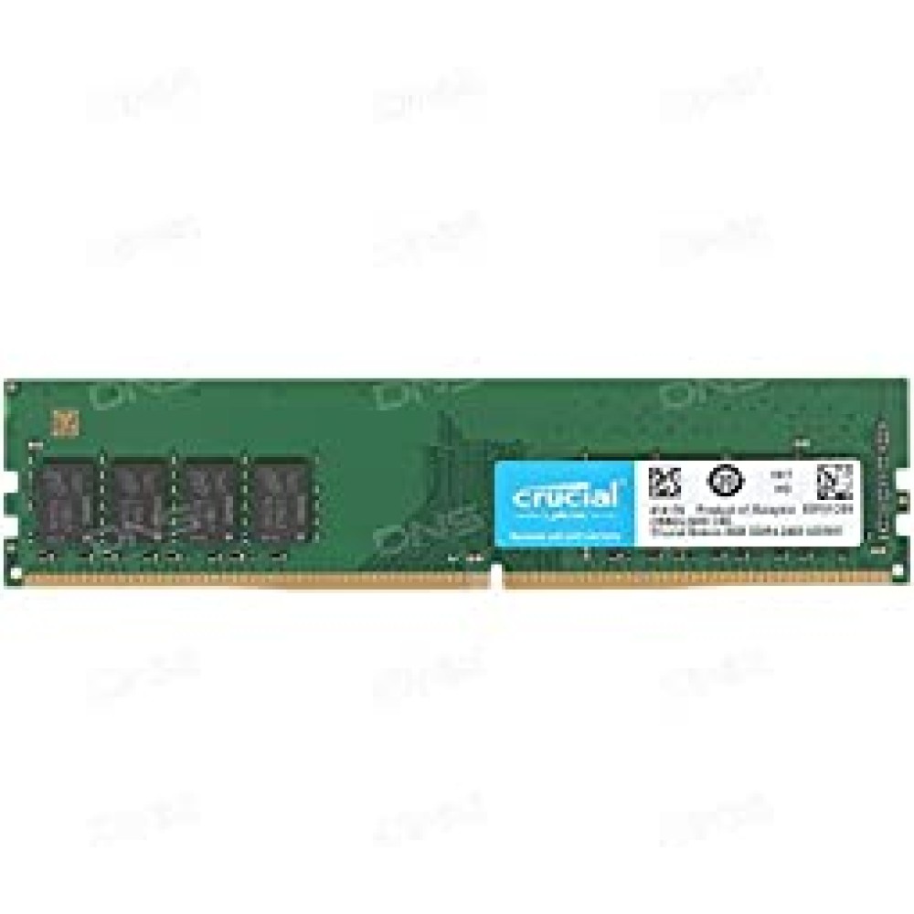 Crucial 8GB DDR4 1.2v 2400Mhz CL17 UDIMM RAM Memory Module for Desktop (CB8GU2400)