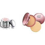 Lakmé Absolute Perfect Radiance Skin lightening/Brightening Night Creme 50 g And Lakmé 9 to 5 Primer with Matte Powder Foundation Compact, Ivory Cream, 9g