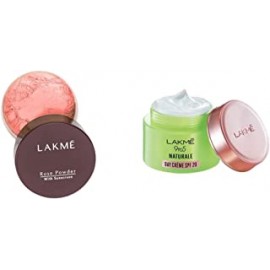 Lakmé Rose Face Powder, Warm Pink, 40g And Lakmé 9 to 5 Naturale Day Creme SPF 20, 50 g