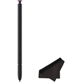 Samsung Galaxy S22 Ultra S-Pen Replacement - Original Styluses Accessories with Cleaning Cloth - Bulk Packaging - Burgundy
