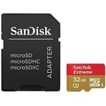 SanDisk Extreme 32GB microSDHC Class 10 UHS-I Memory Card with SD Adapter