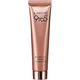 LAKMÉ 9 To 5 Weightless Matte Mousse Foundation - Nude Brown, 25 g