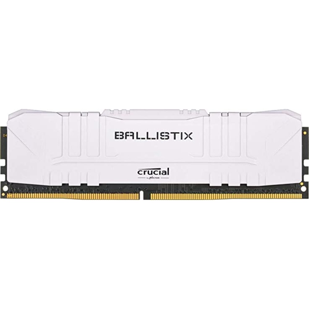 Crucial Ballistix 3200 MHz DDR4 DRAM Desktop Gaming Memory 8GB CL16 BL8G32C16U4W (White)