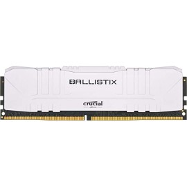 Crucial Ballistix 3200 MHz DDR4 DRAM Desktop Gaming Memory 8GB CL16 BL8G32C16U4W (White)