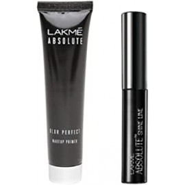 Lakme Absolute Shine Line Black Eye Liner & Blur Perfect Primer Makeup Set