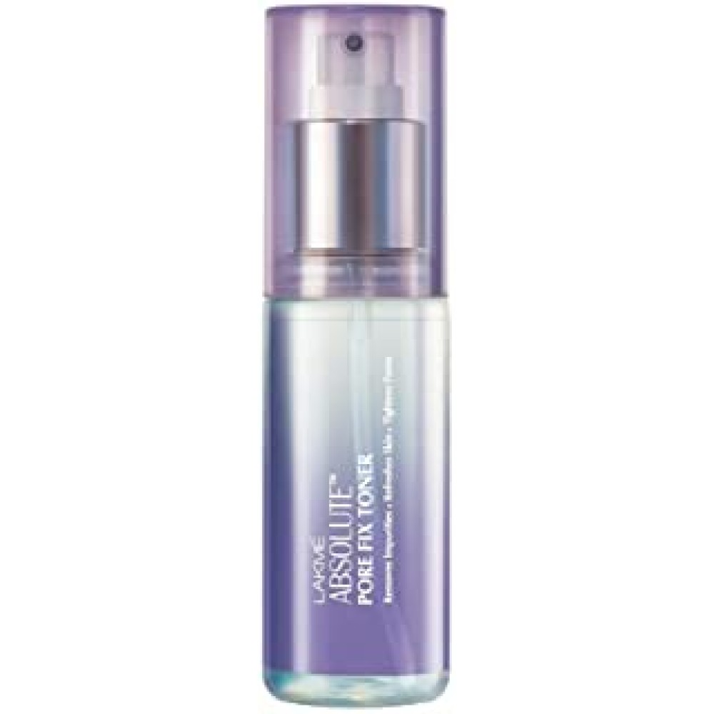 Lakme Absolute Pore Fix Toner, with Lavender & Witch Hazel, Removes Oil And Impurities, Tightens And Unclogs Pores, 60 ml
