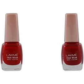Lakmé True Wear Nail Color, Shade D415, 9 ml and Lakmé True Wear Nail Color, Reds and Maroons D417, 9 ml