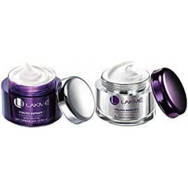 Lakmé Youth Infinity Skin Firming Day Cream, 50g and Night Crème, 50g Kit