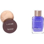 Lakmé Rose Face Powder, Soft Pink, 40g And Lakmé Nail Color Remover, 27ml