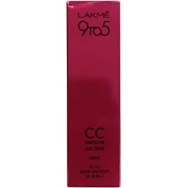 Lakme 9 to 5 Complexion Care CC Cream, Almond, 30g (Pack of 2)