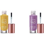 Lakme 9 to 5 Primer + Gloss Nail Colour, Mustard Master, 6 ml and Lakme 9 to 5 Primer + Gloss Nail Colour, Lilac Link, 6 ml