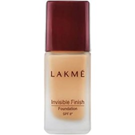 LAKMÉ Invisible Finish SPF 8 Liquid Foundation, Shade 05, Lightweight, Water Based, Liquid Foundation For Natural Glow, 25 ml Natural Finish
