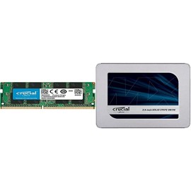 Crucial RAM 16GB DDR4 2666 MHz CL19 Laptop Memory CT16G4SFRA266 & MX500 250GB SATA 6.35 cm (2.5-inch) 7mm Internal SSD (CT250MX500SSD1)