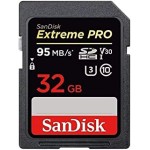 SanDisk Extreme Pro SDHC, SDXXG 32GB, U3, C10, V30, UHS-I,4K, 95MB/s R, 90MB/s W