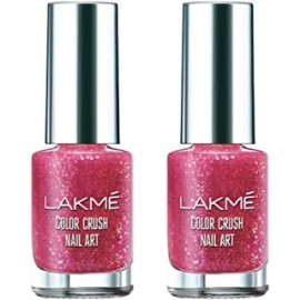 Lakme Set of 2 Color Crush S1 Nail Art (6 ml each)