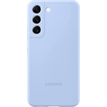 Samsung Galaxy S22 Silicone Cover, Protective Phone Case, Soft, Sleek Protection, Slim Design, Matte Finish, US Version, Sky Blue